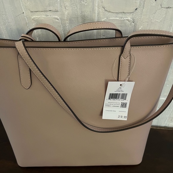 Kate Spade Brynn Tote Warm Beige NWOT - Picture 3 of 4
